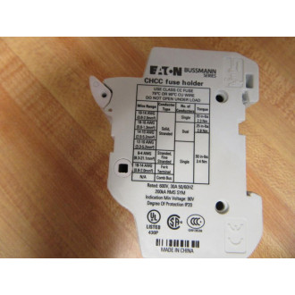 Eaton CHCC Fuse Holder 3-Pole - New No Box