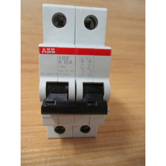ABB S202 K10A 10A Circuit Breaker S202K10A 440V - New No Box