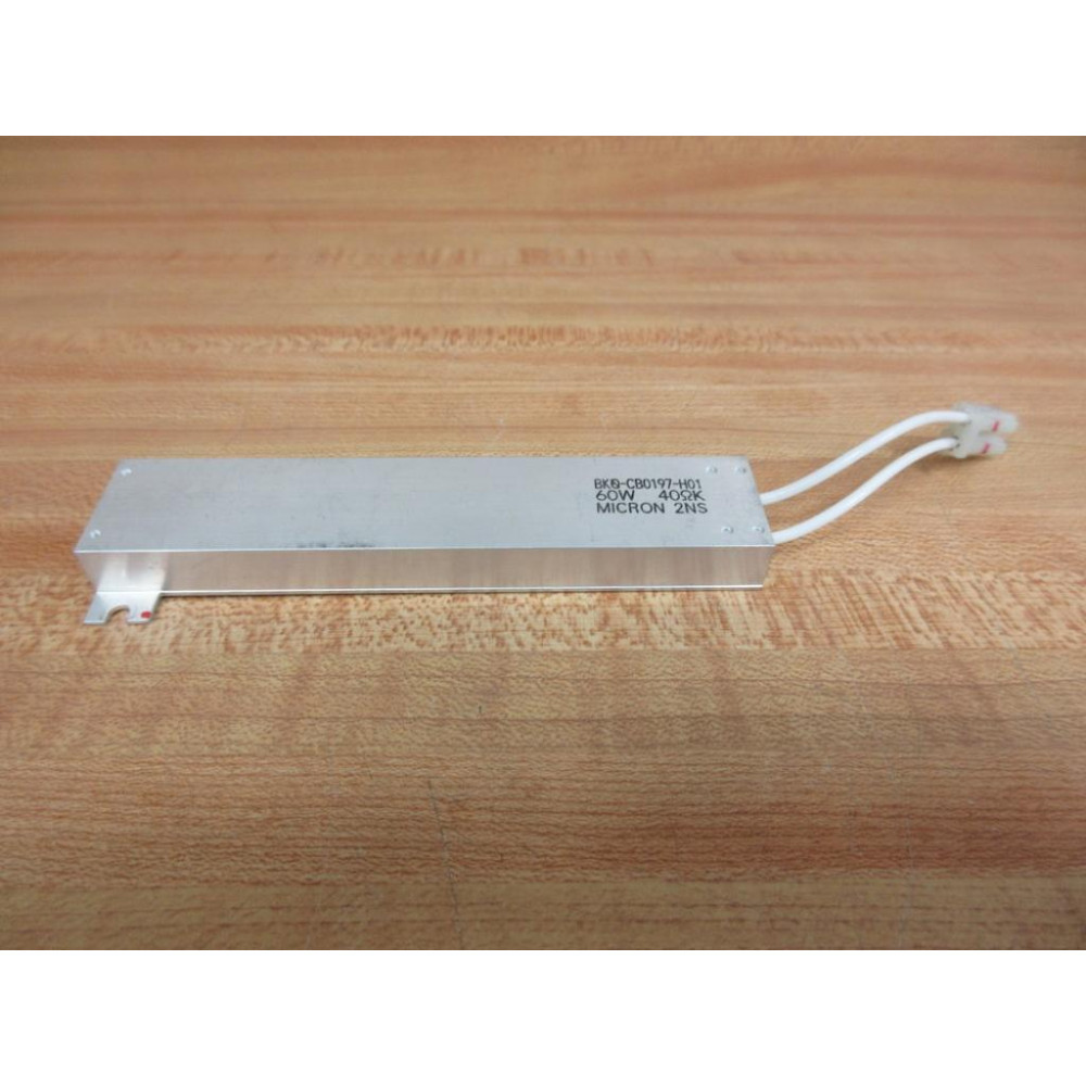 Micron BK0-CB0197-H01 Resistor BK0CB0197H01 2NS - Used