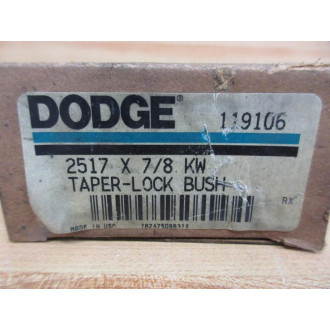 Dodge 2517X78 KW Bushing 2517X78KW Some Shelf Wear