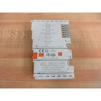 Beckhoff KL2602 PLC Terminal - Used