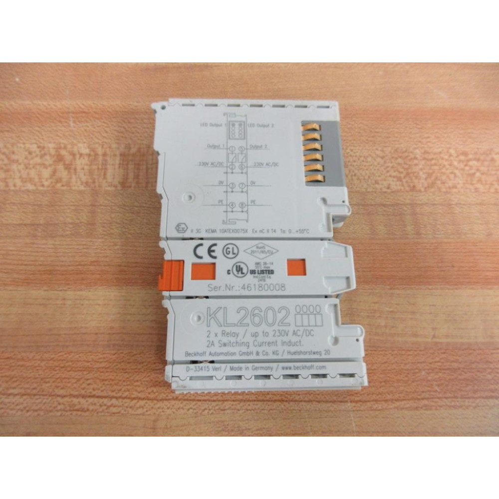 Beckhoff KL2602 PLC Terminal - Used