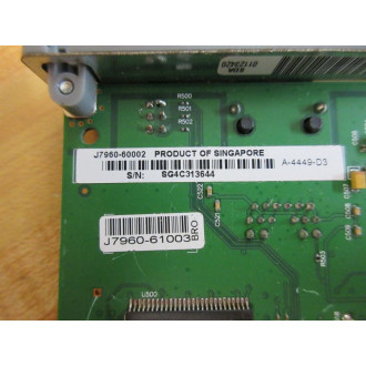 HP J7960-80012 Ethernet Print Server Card J7960G - Used