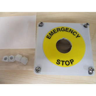 Hoffman Q-1PBPCDM 15099 Enclosure Q1PBPCDM WE-Stop Legend - Refurbished