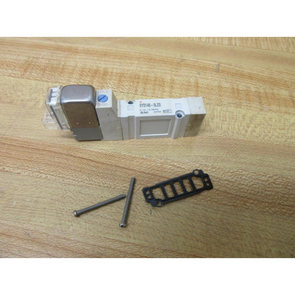 SMC SY3140-5LZD Solenoid Valve SY31405LZD - Used