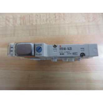 SMC SY3140-5LZD Solenoid Valve SY31405LZD With Manifold - Used