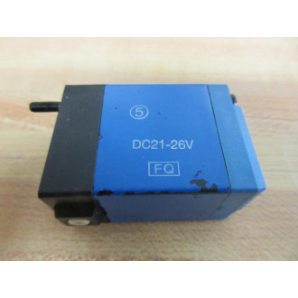 SMC DC21-26V Valve Coil Blue - Used