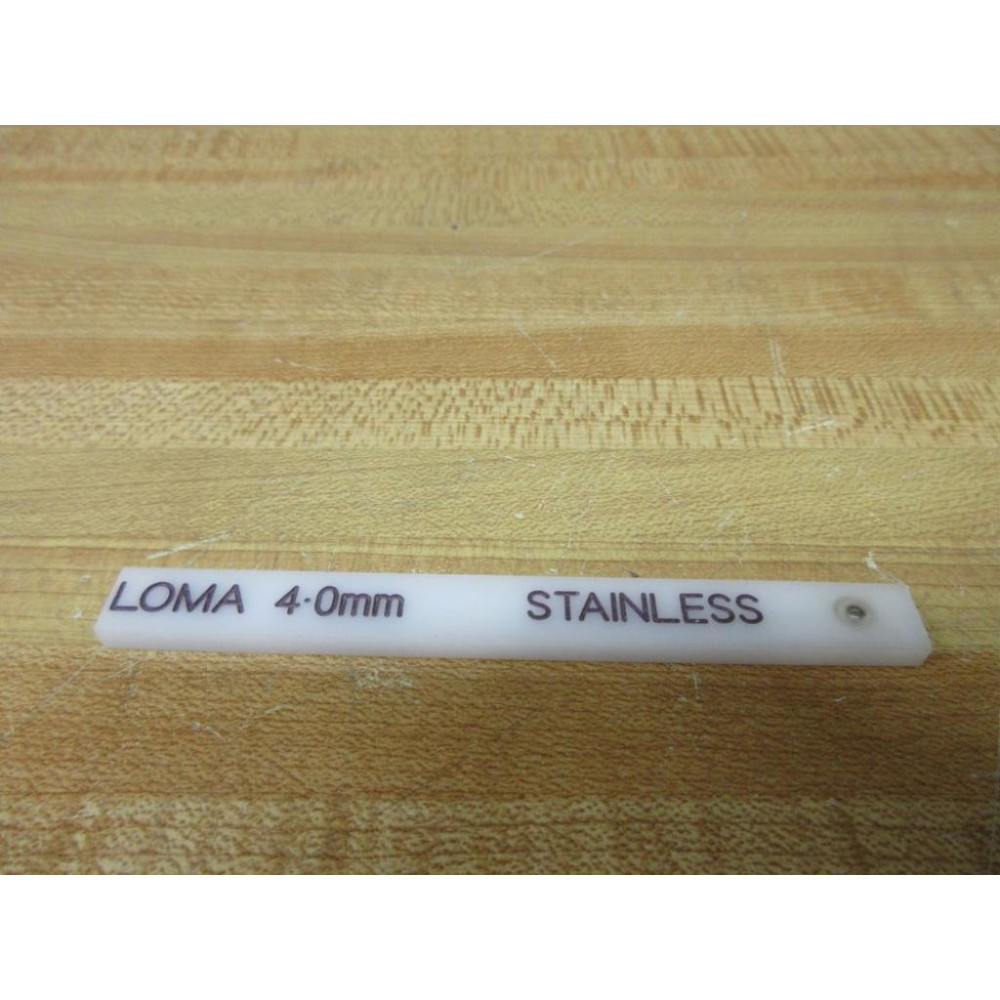 Loma 4.0MM SS Metal Detector Test Stick 40MMSS - New No Box