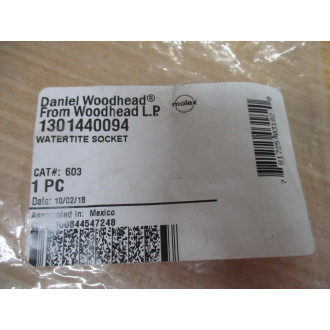 Daniel Woodhead 603 Molex Watertite Socket 1301440094