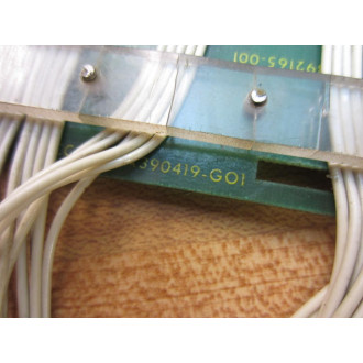 General Electric 44B392165-001 GE Board 44A390419-G01 W34 Leads - Used