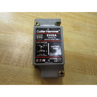 Cutler Hammer E50SA Eaton Limit Switch Body - Used