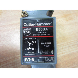Cutler Hammer E50SA Eaton Limit Switch Body - New No Box