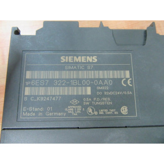Siemens 6ES7 322-1BL00-0AA0 Module 6ES73221BL000AA0 - Used