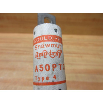 Gould Shawmut Ferraz A50P70-4 Amp-Trap Fuse A50P70 - Used