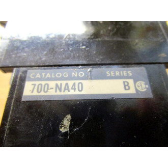 Allen Bradley 700-N400A1 Relay 700N400A1 w700-NA40 - Used