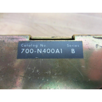 Allen Bradley 700-N400A1 Relay 700N400A1 Missing Contacts Series B - Used