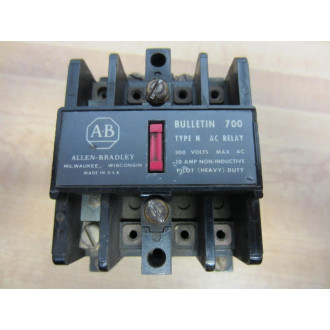 Allen Bradley 700-N400A1 Relay 700N400A1 Missing Contacts Series B - Used