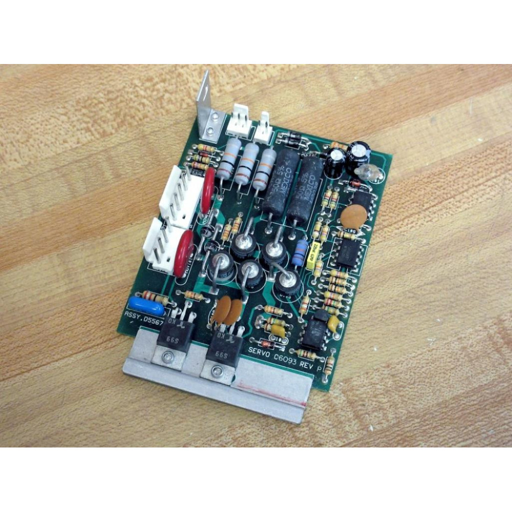 Servo Products C6093 Power Feed Board D5567 - Used