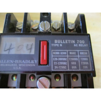 Allen Bradley 700-N400A1 Relay 700N400A1 Series C (Pack of 10) - Used