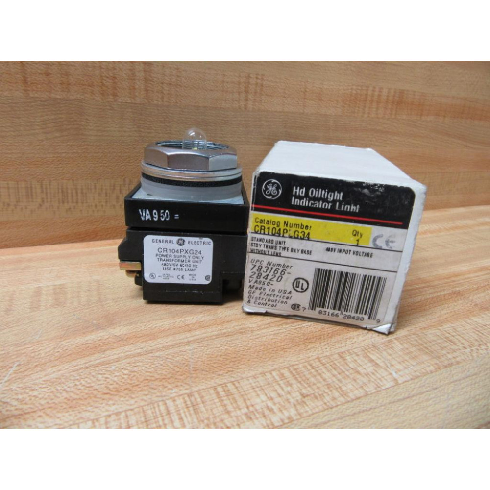 General Electric CR104PLG34 Indicator Light GE