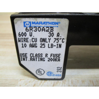 Marathon 6R30A2B Fuse Holder - Used