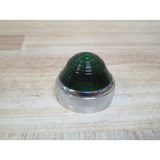 Cutler Hammer 10250TC14 Eaton Green Glass Lens Old Style