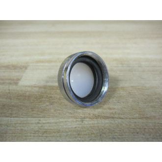 Cutler Hammer 10250TC18 Eaton White Glass Lens (Pack of 2) - New No Box