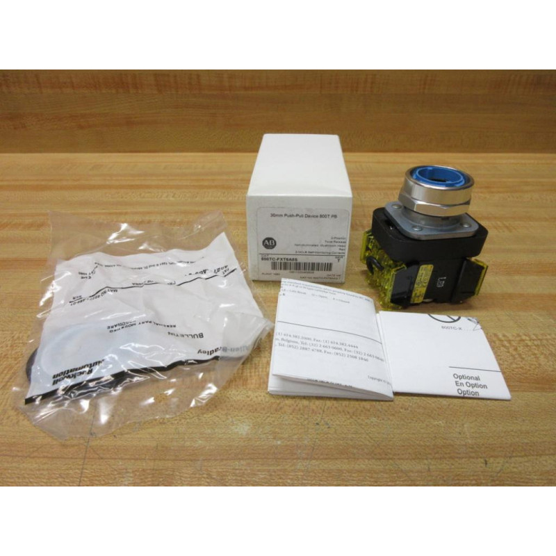 Allen Bradley 800TC-FXT6A5S Red Button WOut Cap