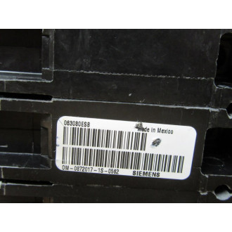 Siemens CED63B080 80A Circuit Breaker CED63B080L - New No Box
