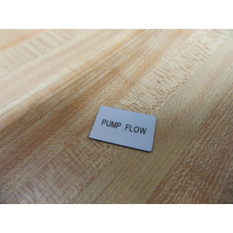 Eaton M22-XST-ETCH Cutler Hammer Legend Plate Insert Pump Flow (Pack of 5)