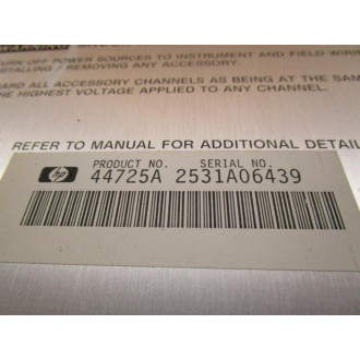 HP 44725A Switch Module - Used