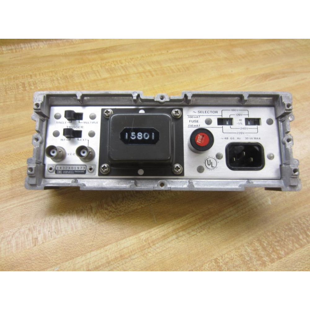 HP 3312A Generator Back Panel 1432A01973 - Used