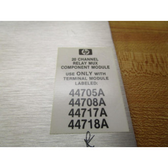HP 44705A Analog Signal Multiplexer - Used