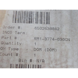 HP RM1-3774-030CN Sengine Controller Assy RM13774030CN