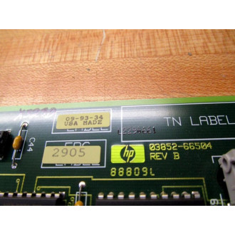 HP 03852-66504 Circuit Board 0385266504 - Used