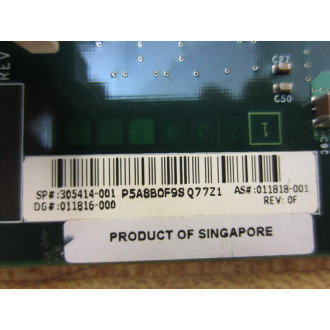 HP 305414-001 Controller Card 305414001 - Used