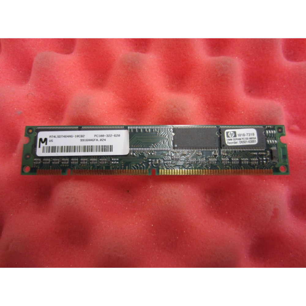 HP 1818-7318 18187318 Dimm SDRAM Card - Used