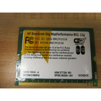 HP BCM94318MPG Board - Used