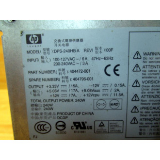 HP DPS-240HB A Power Supply DPS240HBA - Used