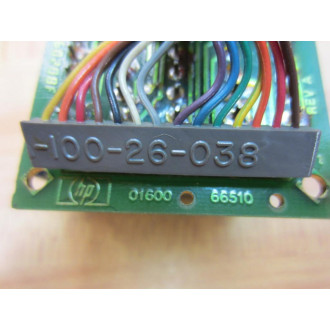 HP 01600-66510 Counter Board 0160066510 - Used