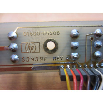 HP 01600-66506 Circuit Board 0160066506 - Used