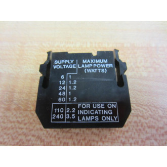 Cutler Hammer E22D Eaton Lamp Contact - New No Box