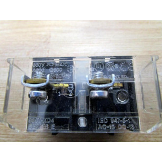 Allen Bradley 800T-XD4 Contact Block 800TXD4 WBolts - New No Box