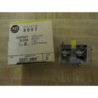 Allen Bradley 800T-XD4 Contact Block 800TXD4 Series May Vary