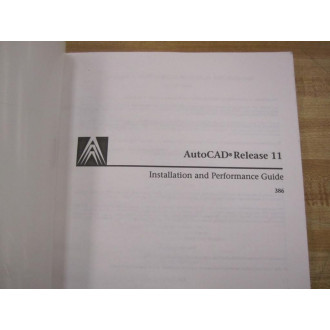 386 Installation And Performance Guide - Used