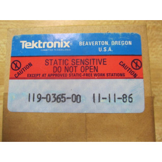 Tektronix 119-0365-00 Part 119036500