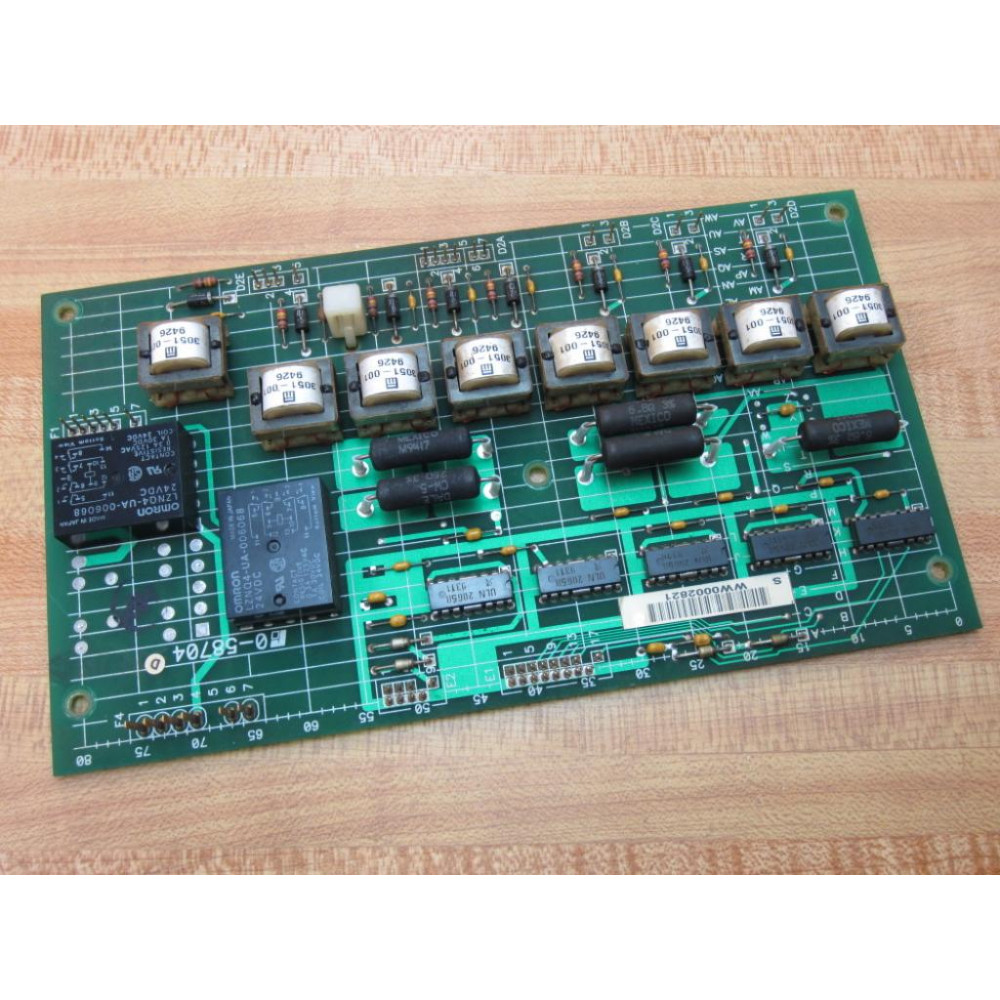 Reliance 0-58704 Interface Drive Board 058704 - Used