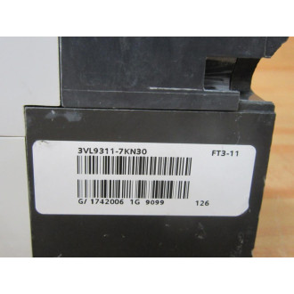 Siemens NFK3B110 110A Circuit Breaker NFK3B110L - New No Box