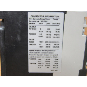 Siemens NDK3B125 125A Circuit Breaker NDK3B125L - New No Box