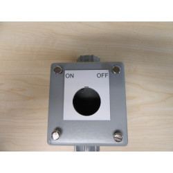 Hoffman E1PB Pushbutton Enclosure 58010 WConnectorsLegend - New No Box